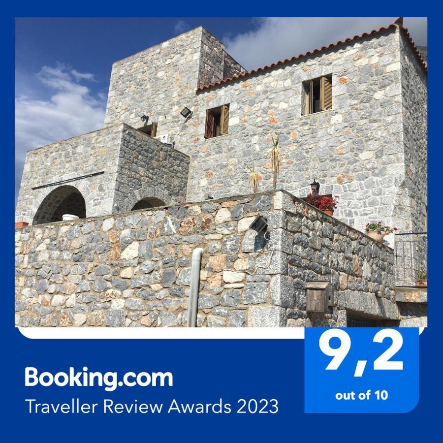 Πύργος Παραδοσιακός Με Μαγευτική Θέα - Villa Traditional Tower With Amazing Sea View Ареополі Екстер'єр фото